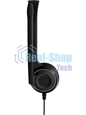 Гарнитура EPOS PC 8 чёрный, проводная, USB, подвижный микрофон, выключение микрофона