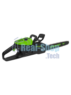 Цепная пила аккумуляторная GreenWorks GD60CS25, 60V, 40 см, бесщеточная, 2500 Вт, без АКБ и ЗУ (2008907)