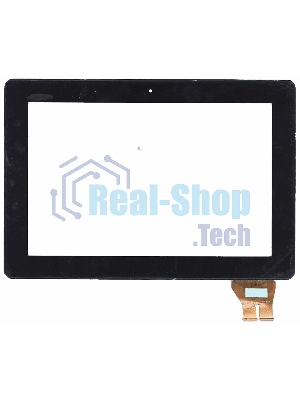 Сенсорное стекло (тачскрин) для Asus PadFone 3 A80 5363N FPC-1, черное с рамкой