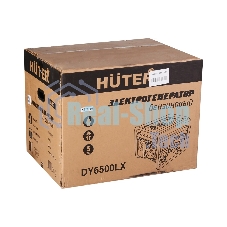 Электрогенератор бензиновый Huter DY6500LX, 5.5 кВт, 71 дБ, 74 кг