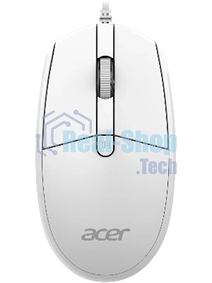 Комплект клавиатура+мышь Acer OCC400 проводной, USB, 2000 DPI, белый