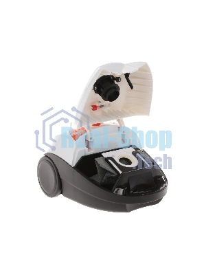 Пылесос Centek CT-2503 белый/оранжевый, 400/2000 Вт, уборка сухая, пылесборник мешок 2.5 л