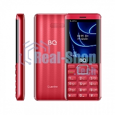 Мобильный телефон BQ 2453 Quattro красный