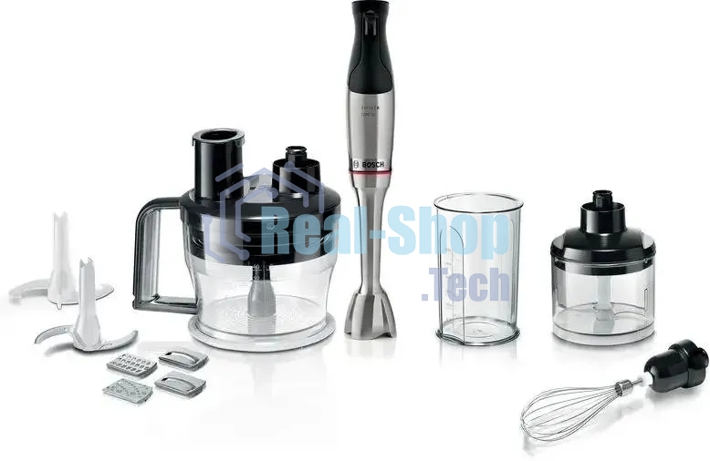 Блендер погружной Bosch MSM6M871 1200 Вт, черный