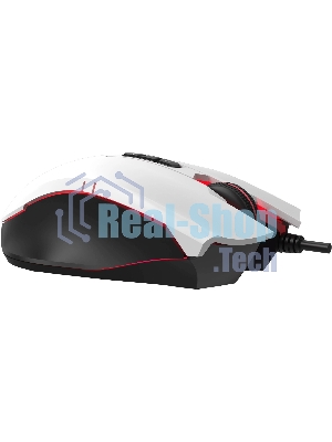 Мышь проводная A4Tech Bloody ES7 белый, 6000 dpi, USB, кнопки - 8