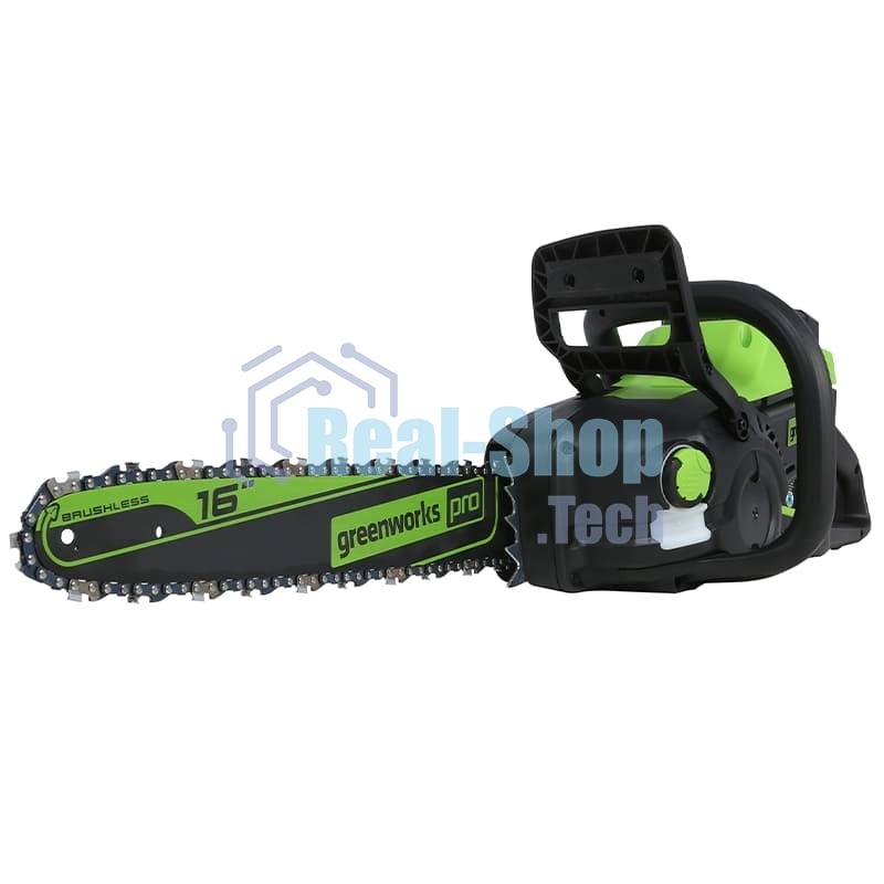 Цепная пила аккумуляторная GreenWorks GD60CS25, 60V, 40 см, бесщеточная, 2500 Вт, без АКБ и ЗУ (2008907)
