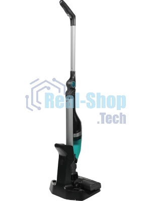 Пылесос вертикальный Tefal Xtrem Compact Essential TY1239WO лазурный/серый, питание от аккумулятора, 145 Вт, уборка сухая, пылесборник 0.4 л
