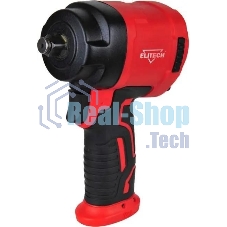 Гайковерт Elitech 0704.034100 142л/мин красный/черный