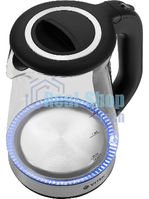 Чайник Vitek VT-1181 стекло Мощность: 2200 Вт. Объем: 1.7 л