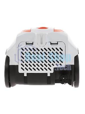 Пылесос Centek CT-2503 белый/оранжевый, 400/2000 Вт, уборка сухая, пылесборник мешок 2.5 л