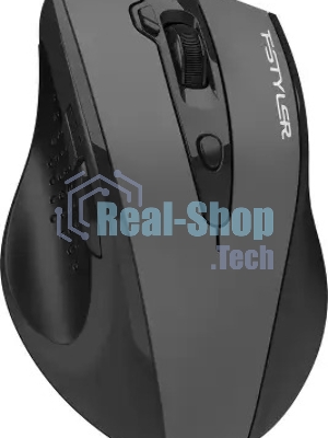 Мышь A4Tech Fstyler FG55S Plus серый оптическая 1200dpi silent беспров. USB