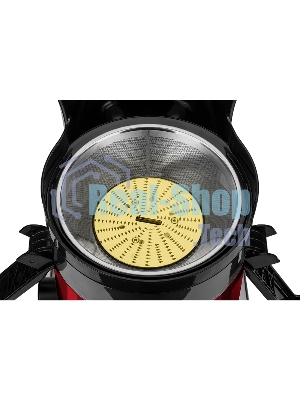 Соковыжималка Scarlett SC-JE50S48 красный, центробежная, 2400 Вт, 1000 мл, механическое