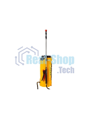 Опрыскиватель аккумуляторный Huter SP-12AC, аккумуляторный, ранцевый, 12л, желтый/черный