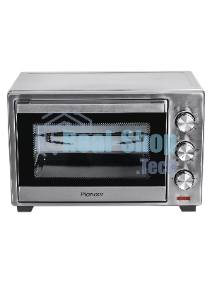 Мини-печь Pioneer MO5011G 25 л, 1600 Вт, серебристый