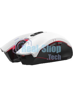 Мышь проводная A4Tech Bloody ES7 белый, 6000 dpi, USB, кнопки - 8