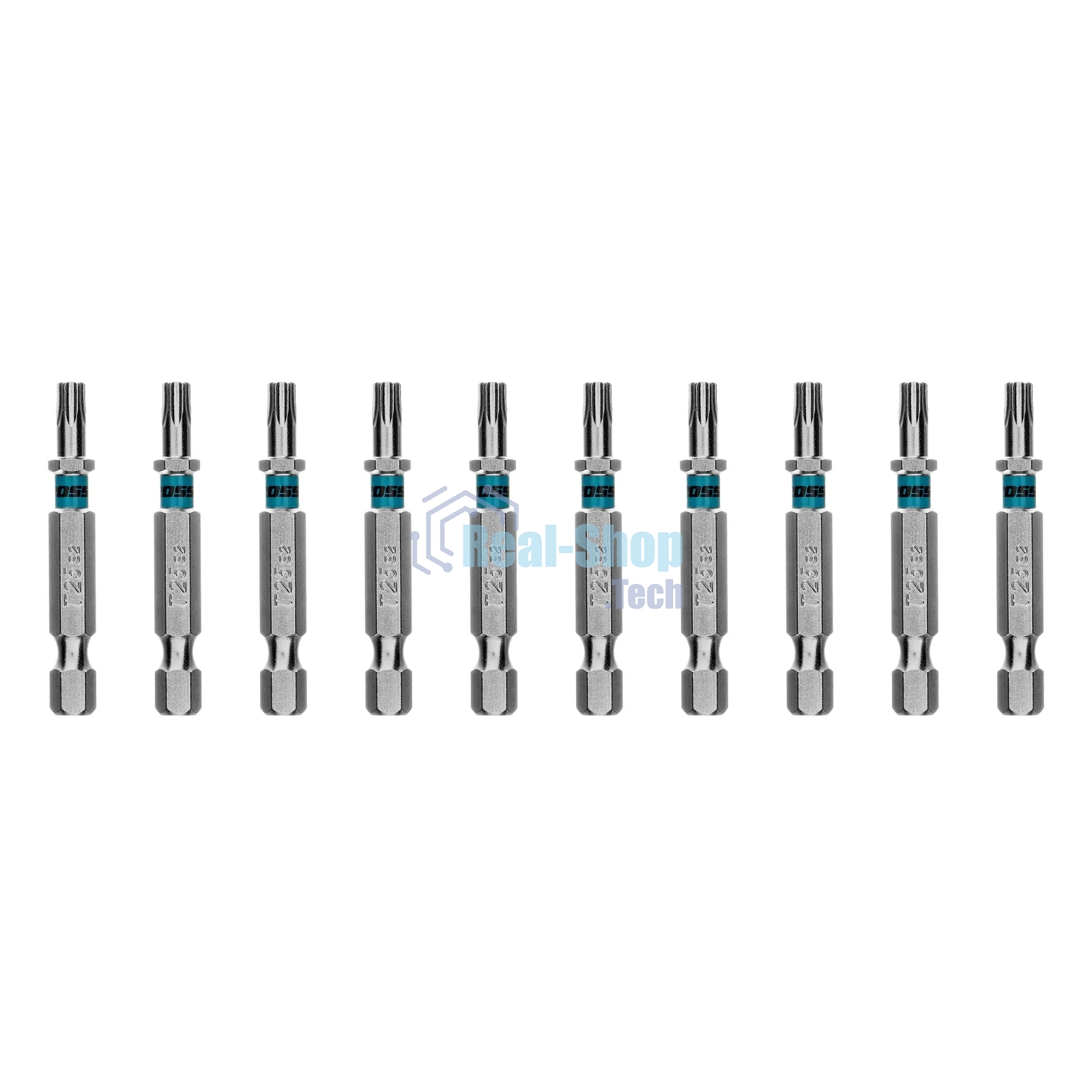 Бита Gross Torx 25х50мм, сталь S2, шестигр., 10 шт.