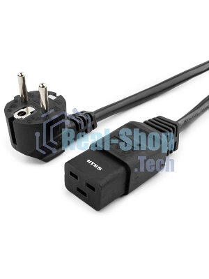 Шнур питания NTSS NTSS-PC19771 C19-Schuko проводник.:3x1.5мм2 1.8м 220/250В 16А черный
