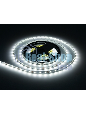 Светодиодная лента GS1003 2835 60Led/ 4.8W m/ 12V IP20 6500K/ 5000*8*1.2mm (2 конт.)
