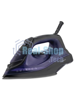 Утюг Scarlett SC-SI30K57 2400Вт черный/фиолетовый