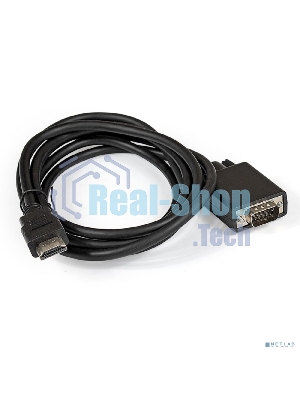 Кабель-переходник HDMI-VGA ExeGate EX-CC-HDMIM-VGAM-1.8 (19M/15M, 1,8м)