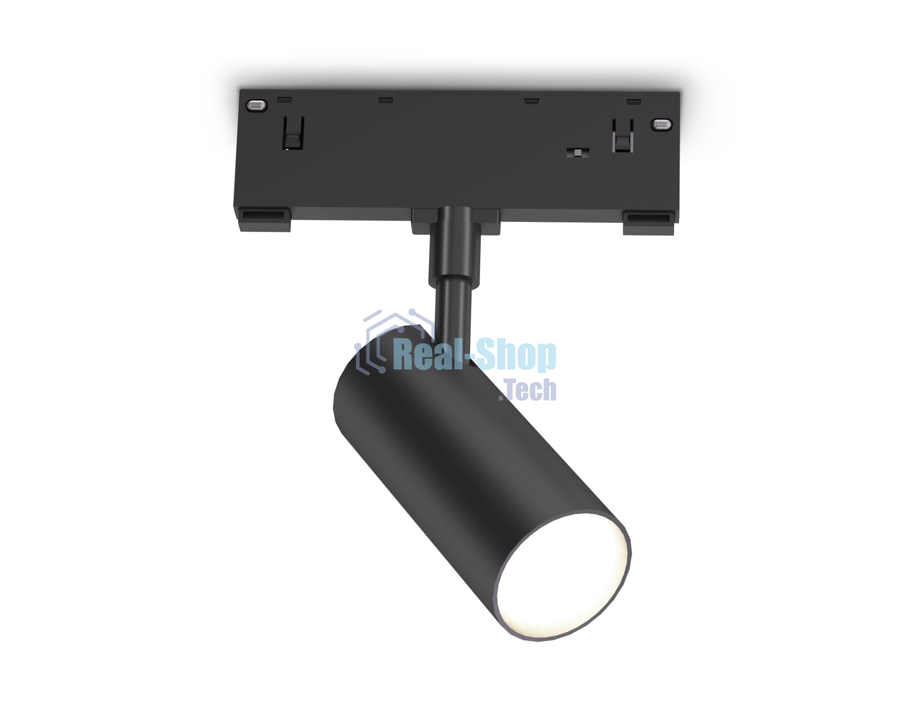Трековый светильник GL2305 BK черный IP20 12W 3CCT 3000-6000K 48V 24° D45*100