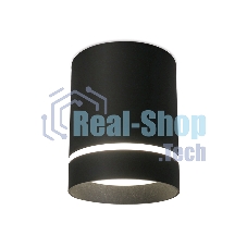 Светильник Ambrella light TN281 SBK черный песок LED 4200K 9W D80*100