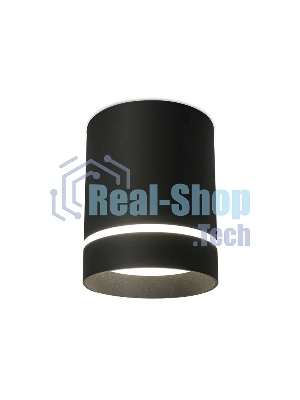 Светильник Ambrella light TN281 SBK черный песок LED 4200K 9W D80*100