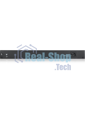 Коммутатор Smart L2 PoE+ Zyxel GS1900-24HPv2, rack 19