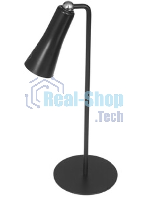 Светильник ULTRAFLASH (15724) UF-834 C02 черный (Led св-к настольный, 8Вт, 5 ССТ, диммируемый, ночник, таймер, зарядка)