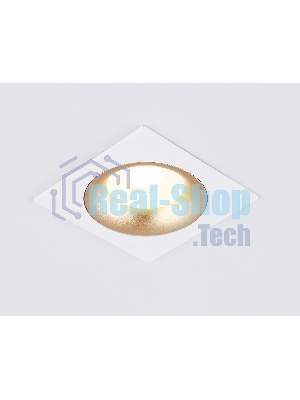 Светильник встраиваемый Ambrella light TN102728 WH/GD белый/золото GU5.3 92*92*23