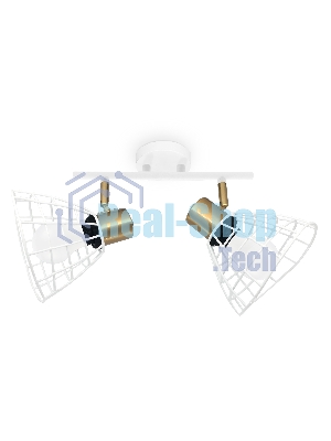 Светильник Ambrella light TR8601/2 WH/GD белый/золото E27*2 max 40W 260*154*230