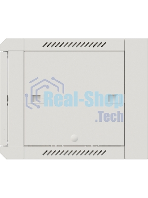 Шкаф коммутационный NTSS Премиум (NTSS-W6U6060GS-2) настенный 6U 600x600мм пер.дв.стекл 60кг серый IP20 сталь