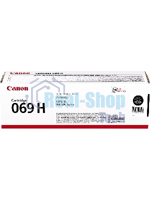 Картридж лазерный Canon 069HBK (5098C002/004) черный (7600 стр.) для Canon MF752Cdw/MF754Cdw, LBP673Cdw