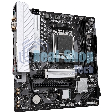 Материнская плата Gigabyte B650M GAMING WIFI6E, AM5, AMD B650, 2xDDR5, 4xSATA, 1xM.2, 1xPCIe 4.0 x16, 1xPCIe 3.0 x1, 1xD-Sub, 1xHDMI (v2.1), 1x2.5Gb LAN, Wi-Fi 6, Bluetooth 5.3, 2xUSB-A 5Gbps, 5xUSB-A 2.0, 3x3.5 мм, 7.1, mATX