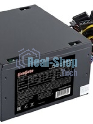 Кабель питания ExeGate Power EC-0,5P (C13->C14, VDE-250V-3*1.0мм2, медь, черный, 16A, 0.5 м)