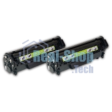 Картридж лазерный Cactus CS-Q2612AD черный (2x2000 стр.) для HP 1010/1012/1015/1018/1020/1022/3015/3020