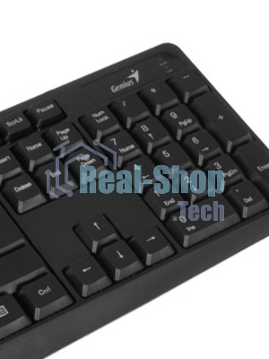 Клавиатура проводная Genius Smart KB-117, USB, черный