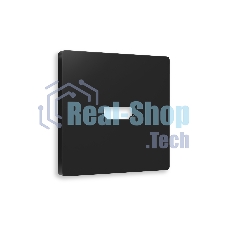 Лицевая панель ALFA (Черный матовый) для HDMI розетки QUANT AP8140