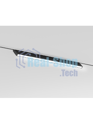 Трековый светильник GL2355 BK черный IP20 20W 3CCT 3000-6400K 48V 400*10*73