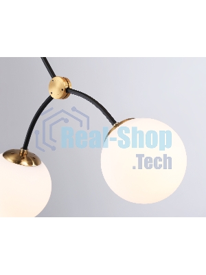 Светитльник Ambrella Light TR2575/4 BK/SB черный/бронза E27/4 max 60W D790*1120