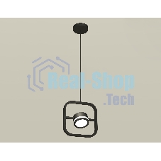 Светильник Ambrella light XB9119150 SBK/FR черный песок/белый матовый GX53 (C9119, N8415)
