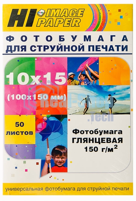 Бумага Hi-Black A21071 Фотобумага глянцевая односторонняя (Hi-image paper) 10x15, 150 г/м, 50 л. (H150-4R-50)