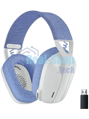 Гарнитура Logitech G435 белый, беспроводная, Bluetooth/USB, до 18 ч