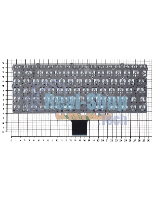 Клавиатура для ноутбука HP Pavilion 14-DV 14-DW синяя
