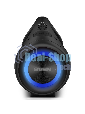 Акустическая система SVEN 370 2.0 черные (2x2W, USB, RGb подсветка)