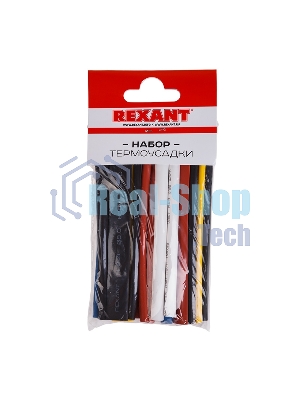 Термоусаживаемые трубки Rexant AUTO PLUS 2:1 (Набор 19 шт.)