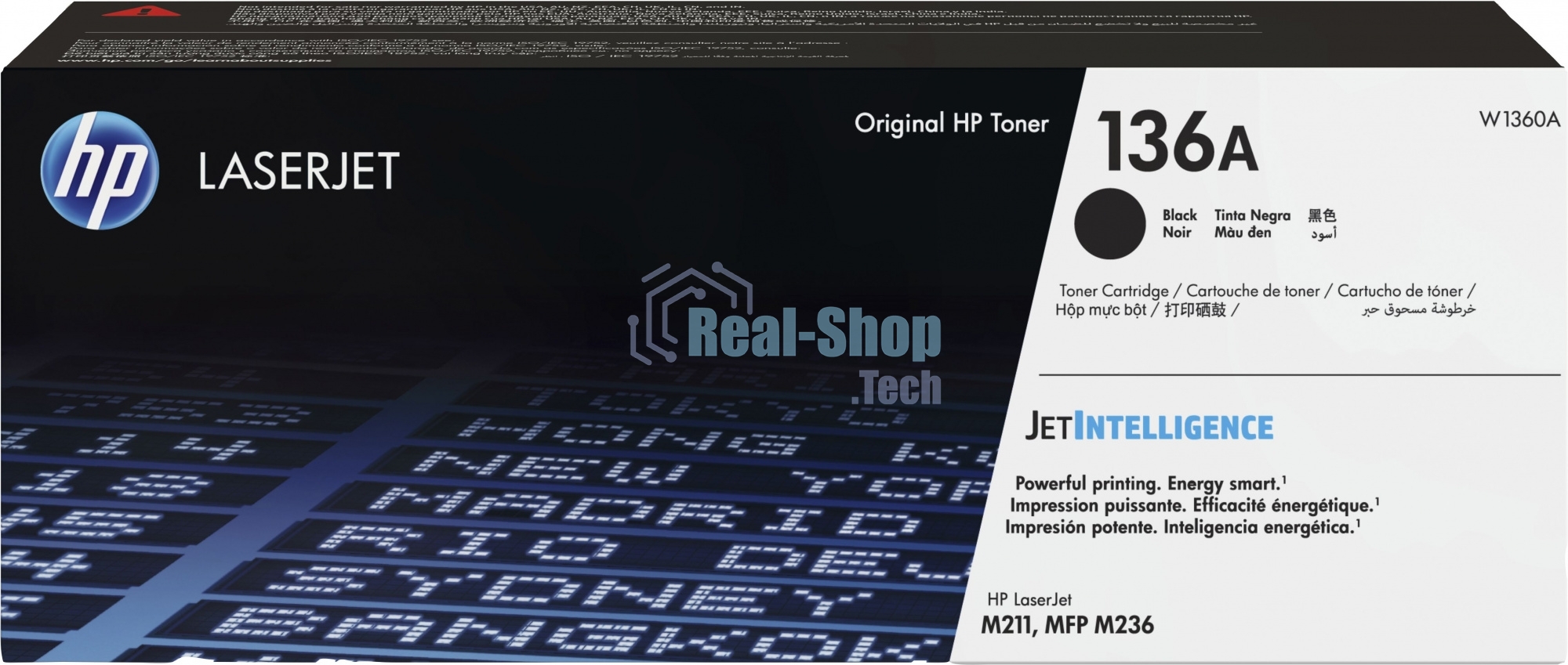 Картридж лазерный HP 136A черный Original LaserJet Toner Cartridge