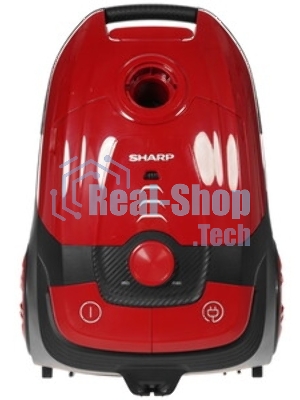 Пылесос Sharp ECKB19RR красный/черный, 350/1900 Вт, уборка сухая, пылесборник мешок 2.3 л
