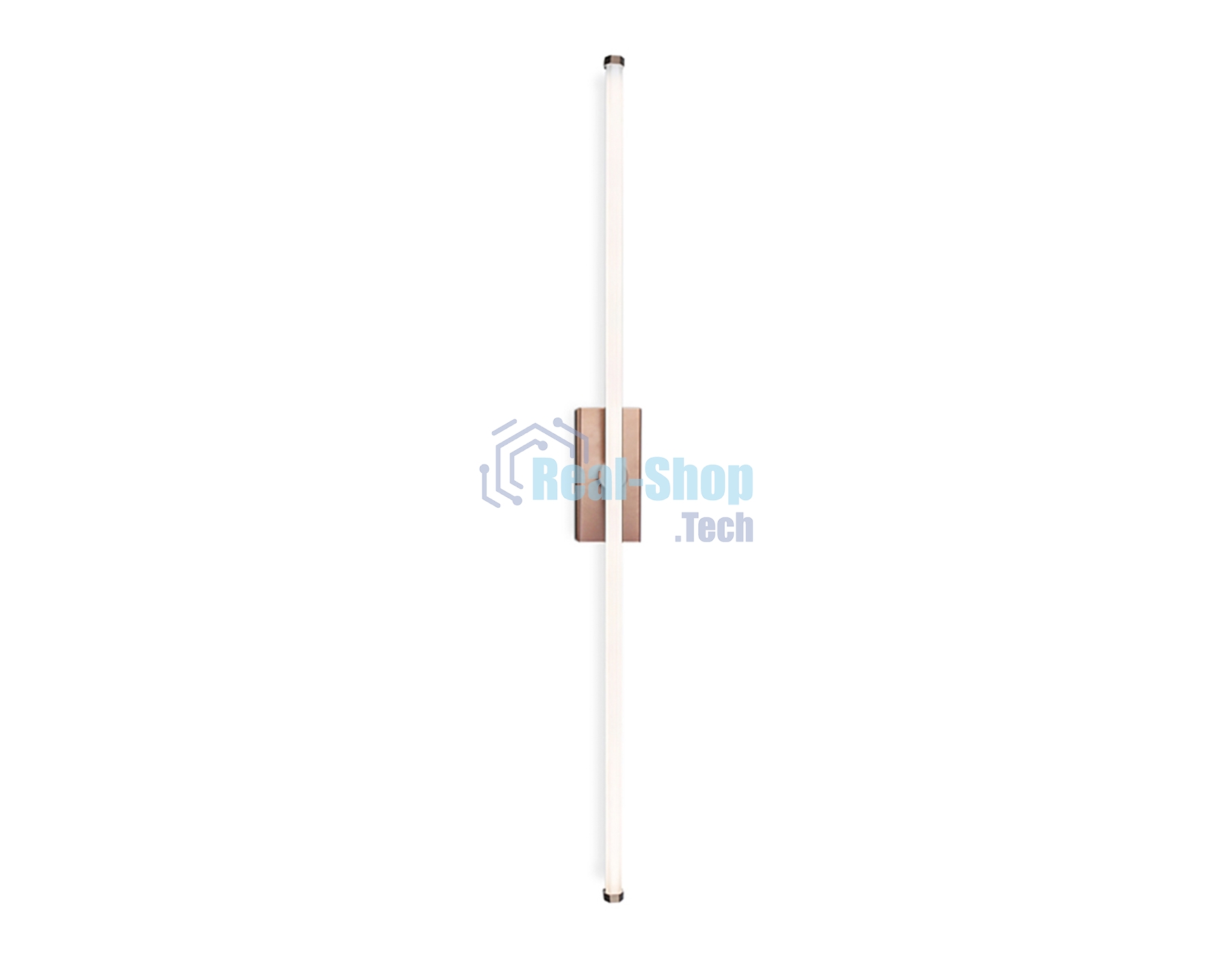 Настенный светодиодный светильник Ambrella light FL6123 CF кофе 14W 3000K-6400K 610*45*80