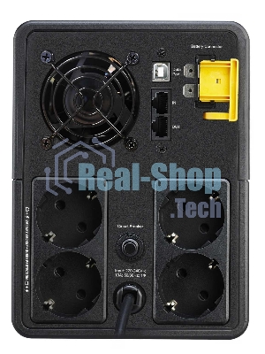 Источник бесперебойного питания APC Back-UPS BX2200MI-GR 1200Вт 2200ВА черный